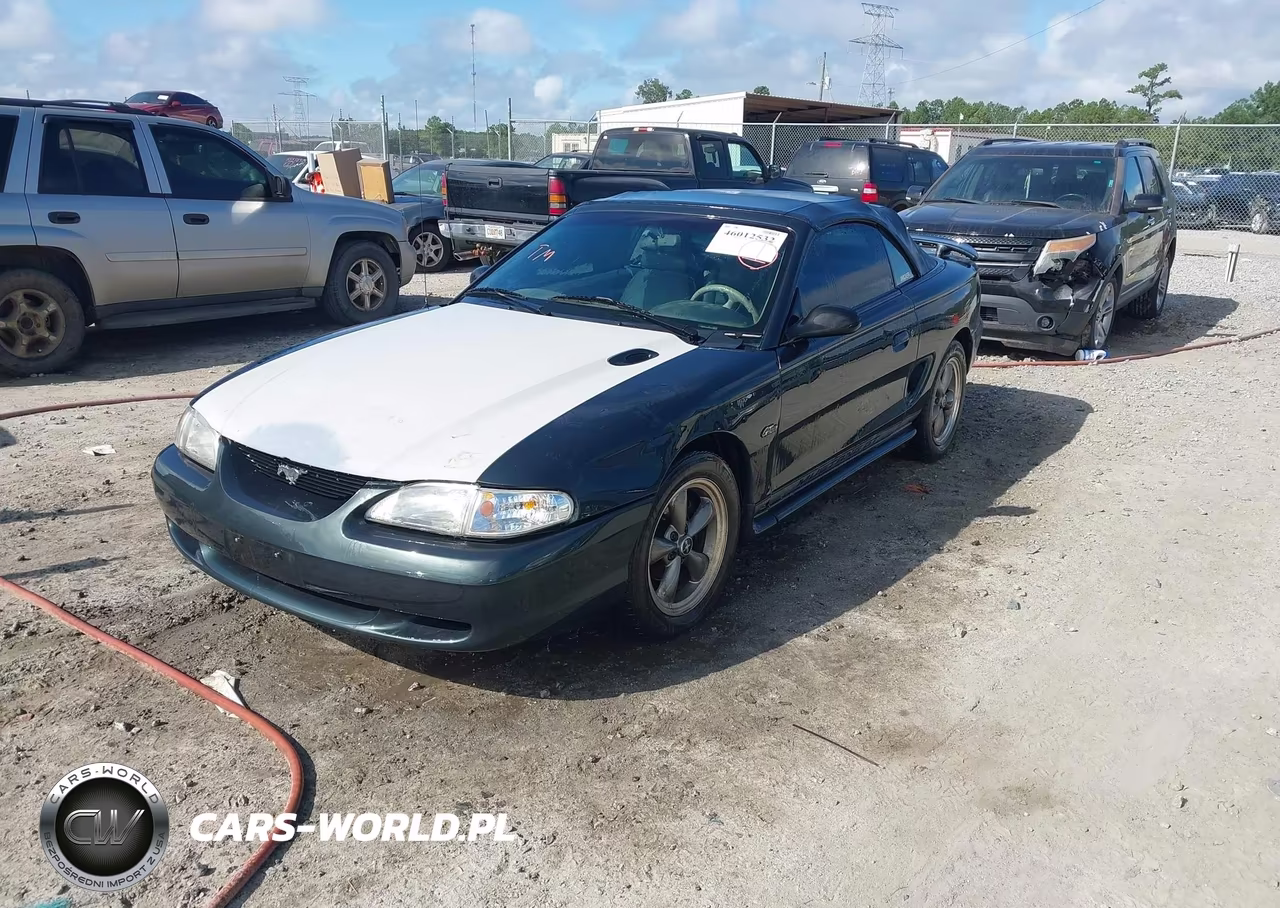 1998 Ford Mustang Gt VIN:1FAFP45X5WF205814 - 2