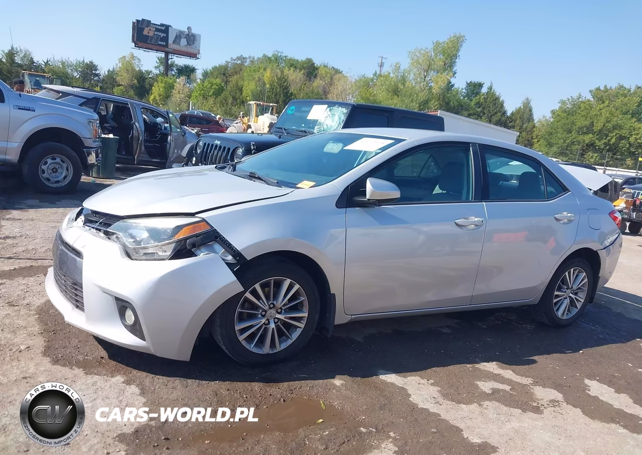 2015 Toyota Corolla Le Plus VIN:5YFBURHE4FP211735 - 14