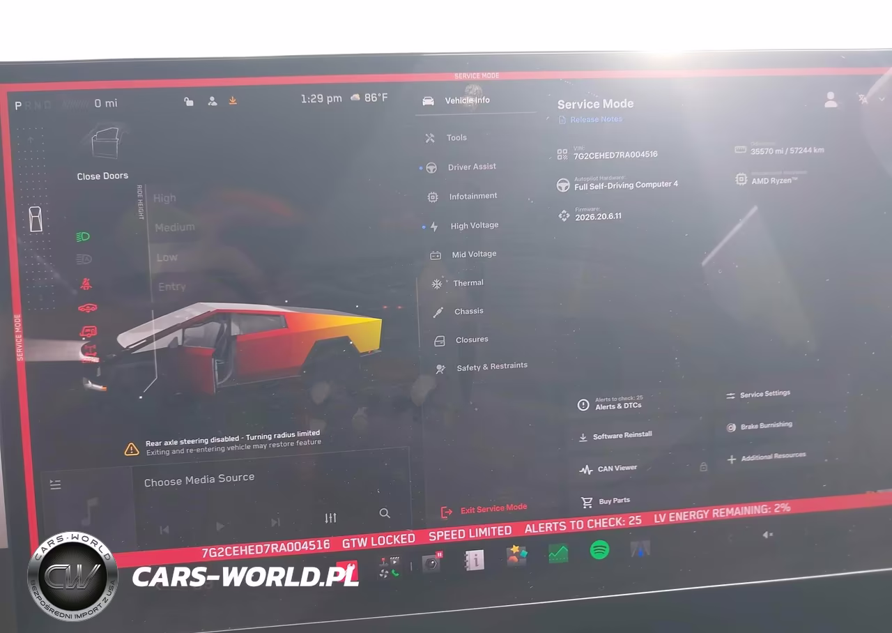 2024 Tesla Cybertruck VIN:7G2CEHED7RA004516 - 7