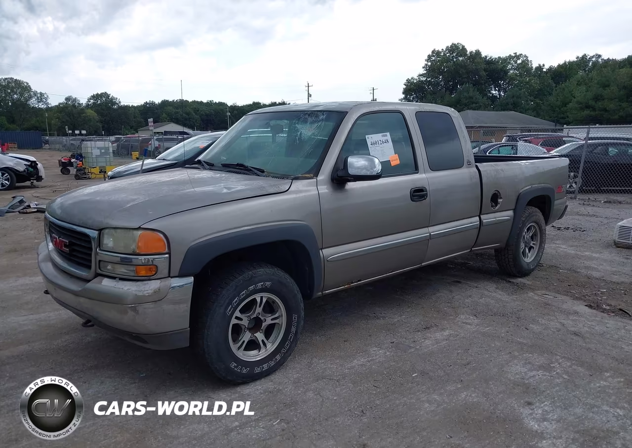 1999 GMC Sierra 1500 Sle VIN:2GTEK19TXX1506954 - 2