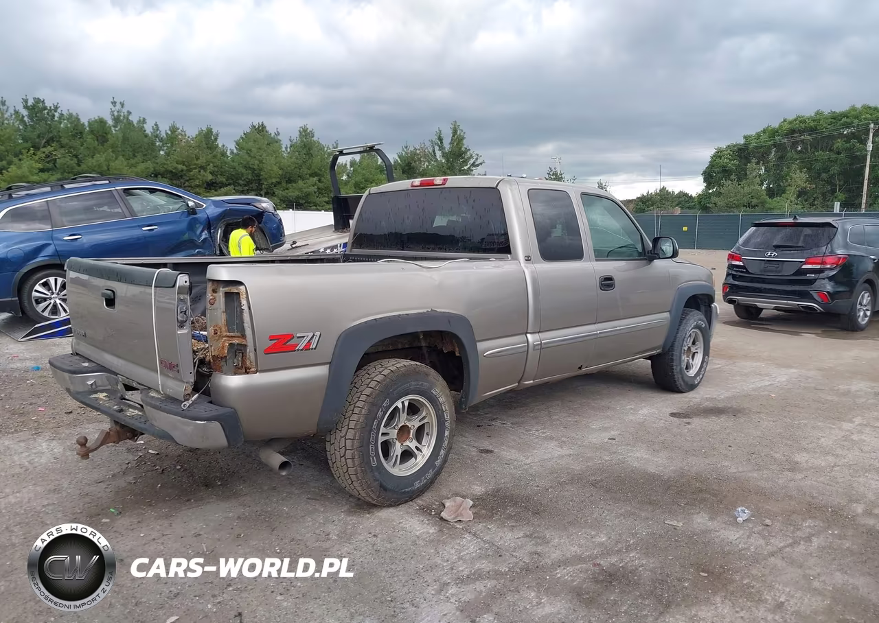 1999 GMC Sierra 1500 Sle VIN:2GTEK19TXX1506954 - 4