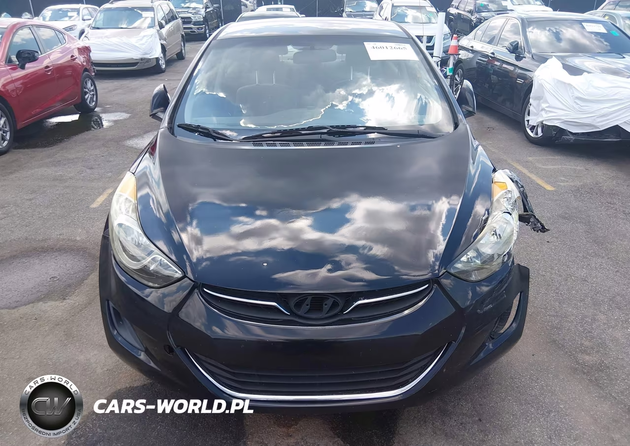 2013 Hyundai Elantra Gls VIN:KMHDH4AE6DU999987 - 12