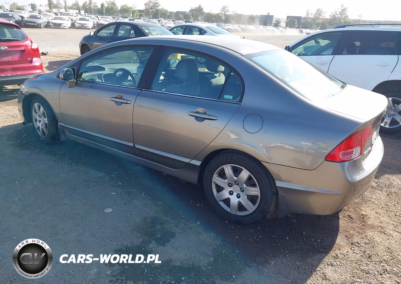 2006 Honda Civic Lx VIN:1HGFA16556L017451 - 3