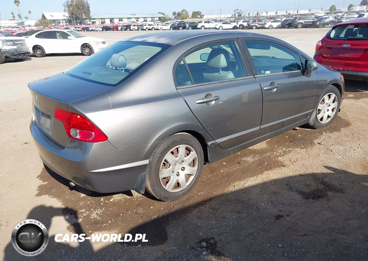 2006 Honda Civic Lx VIN:1HGFA16556L017451 - 4