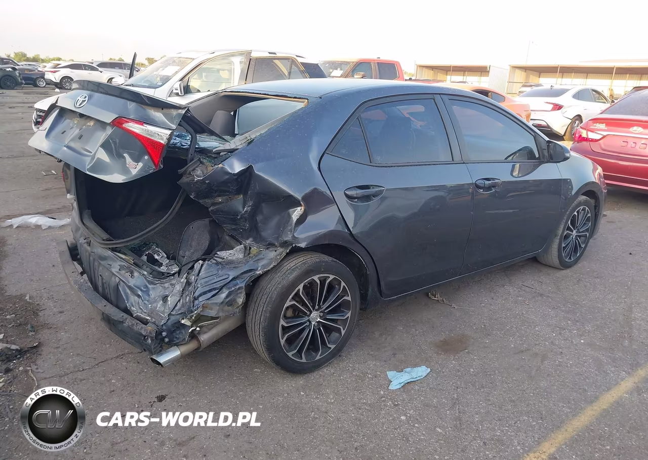 2015 Toyota Corolla S Plus VIN:5YFBURHE9FP294269 - 4
