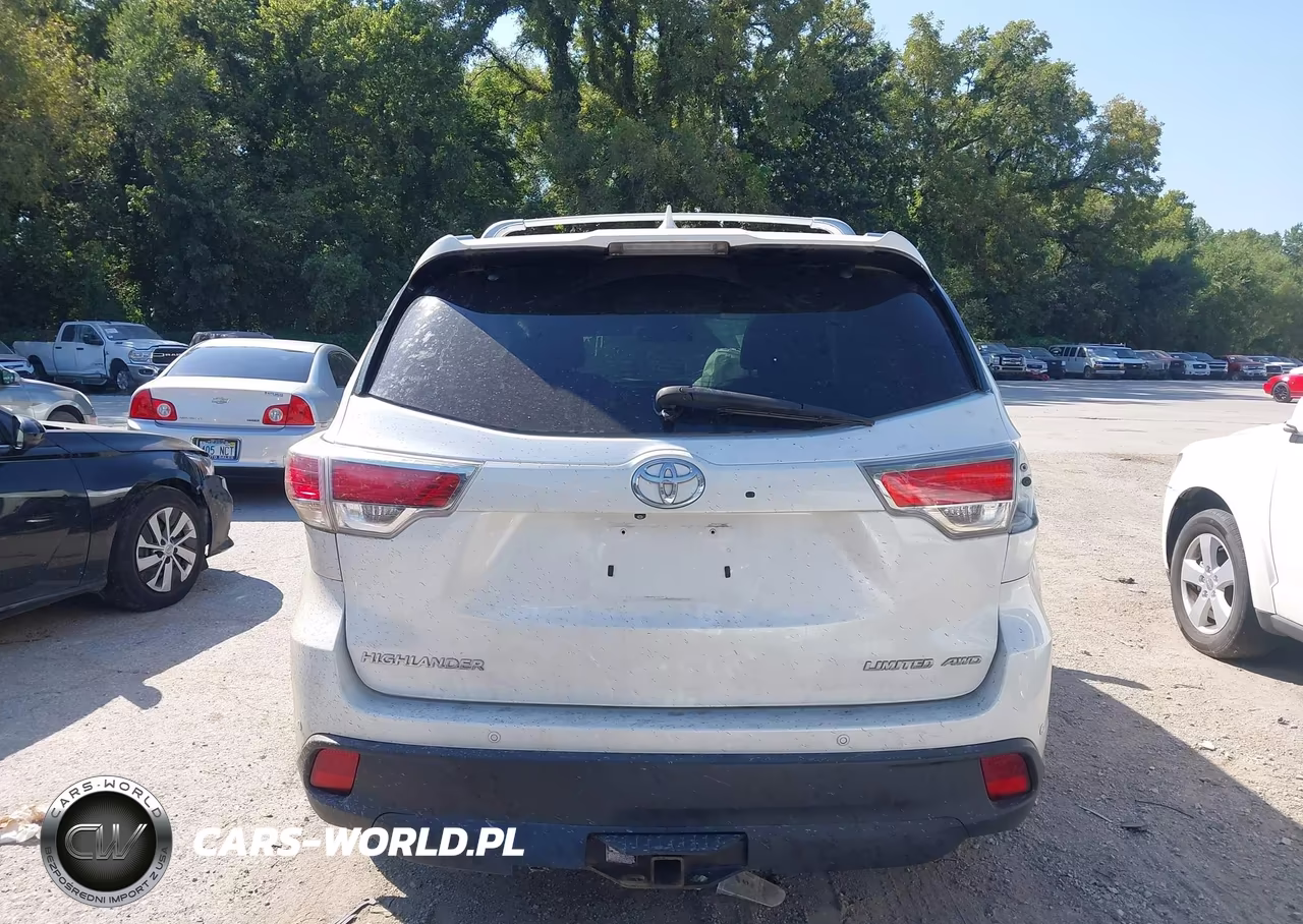 2016 Toyota Highlander Limited V6 VIN:5TDDKRFH1GS261352 - 16