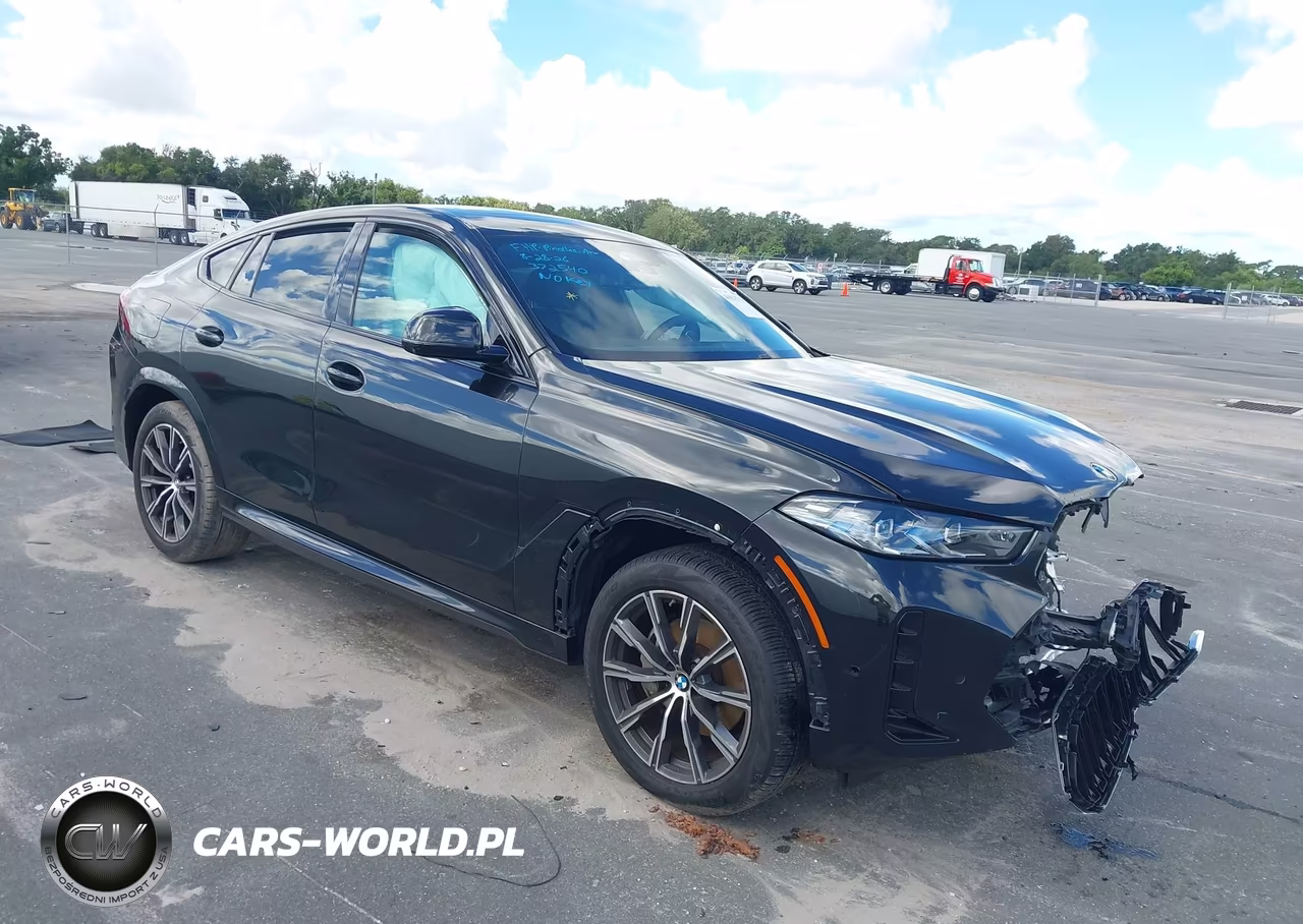 2024 BMW X6 xDrive40I VIN:5UX33EX02R9V07111 - 1