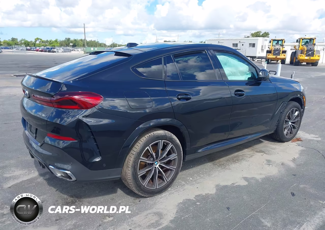 2024 BMW X6 xDrive40I VIN:5UX33EX02R9V07111 - 4