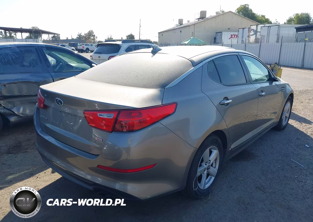 2014 Kia Optima Lx VIN:5XXGM4A73EG295039 - 4