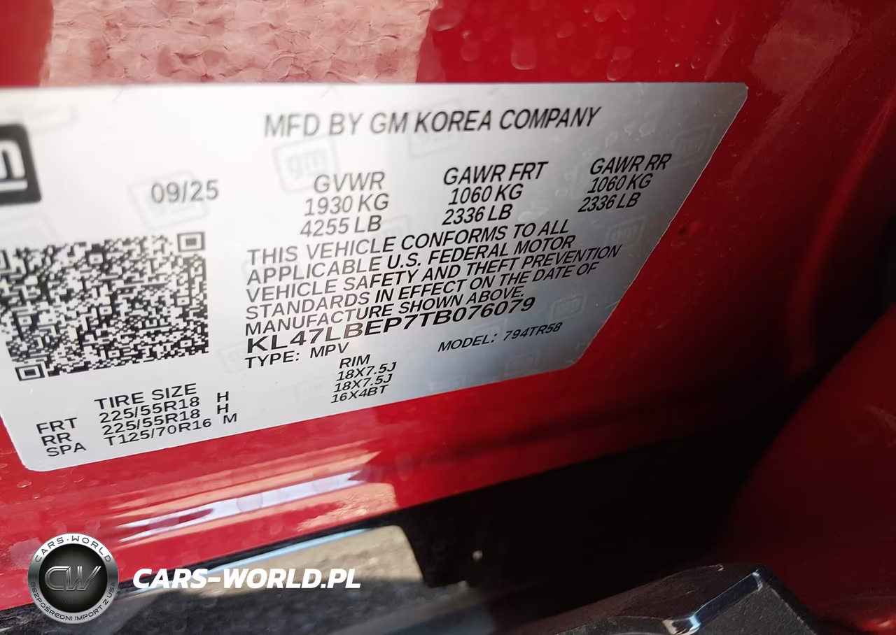 2026 Buick Envista Sport Touring Fwd VIN:KL47LBEP7TB076079 - 9