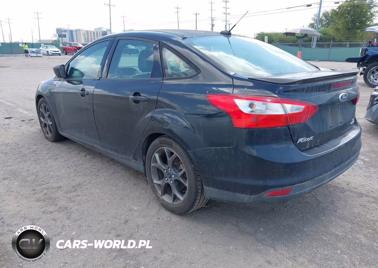 2014 Ford Focus Se VIN:1FADP3F27EL309936 - 3