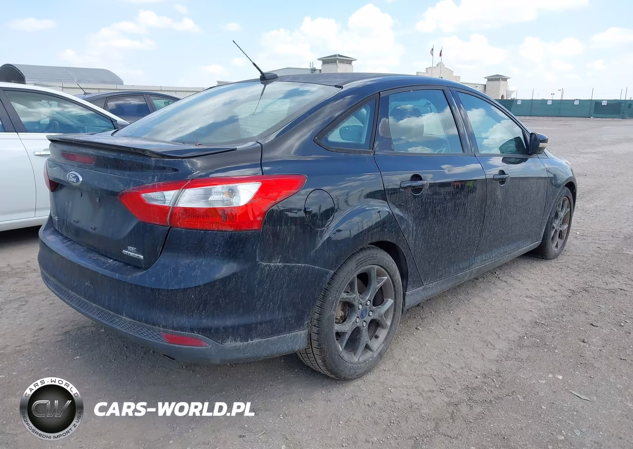 2014 Ford Focus Se VIN:1FADP3F27EL309936 - 4