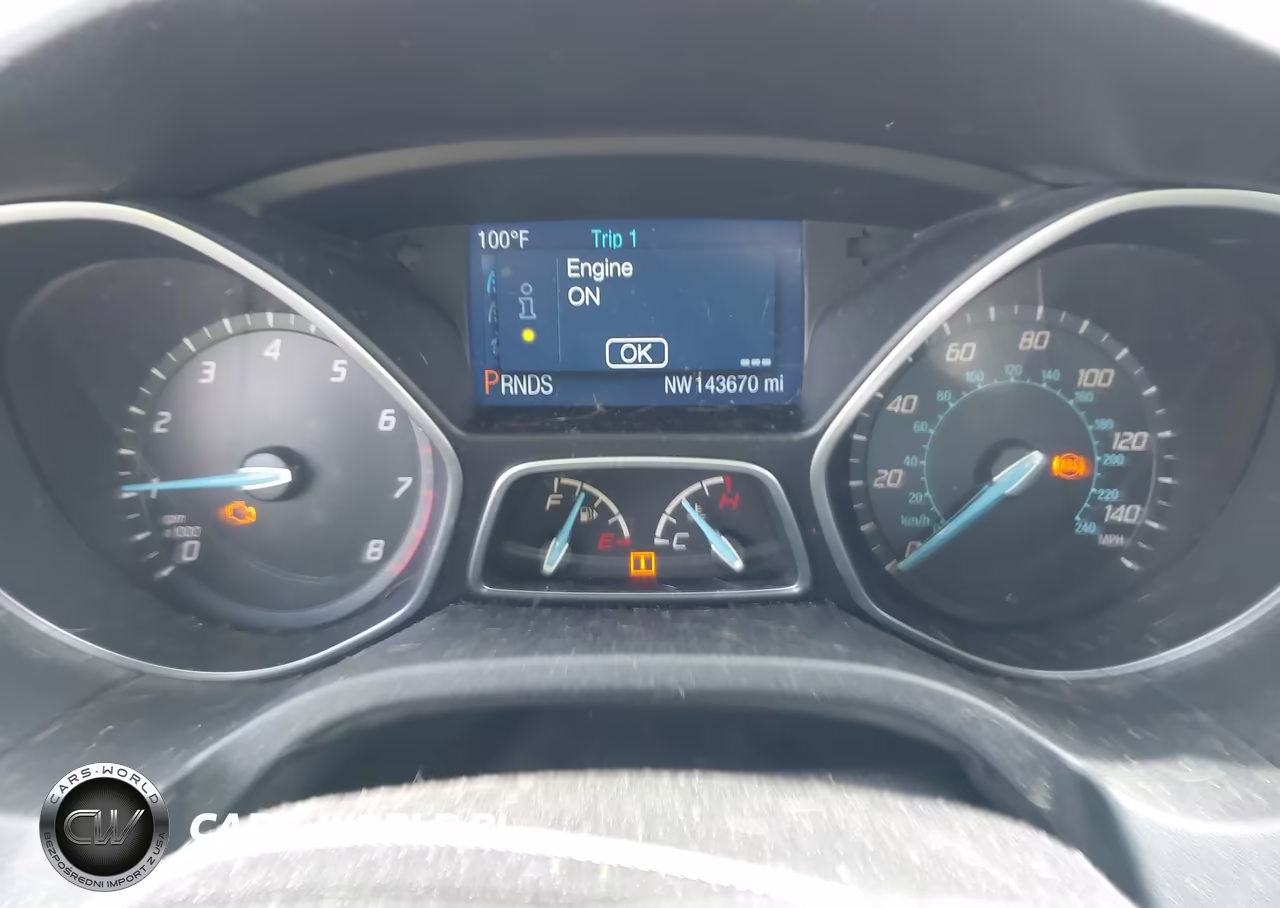 2014 Ford Focus Se VIN:1FADP3F27EL309936 - 7