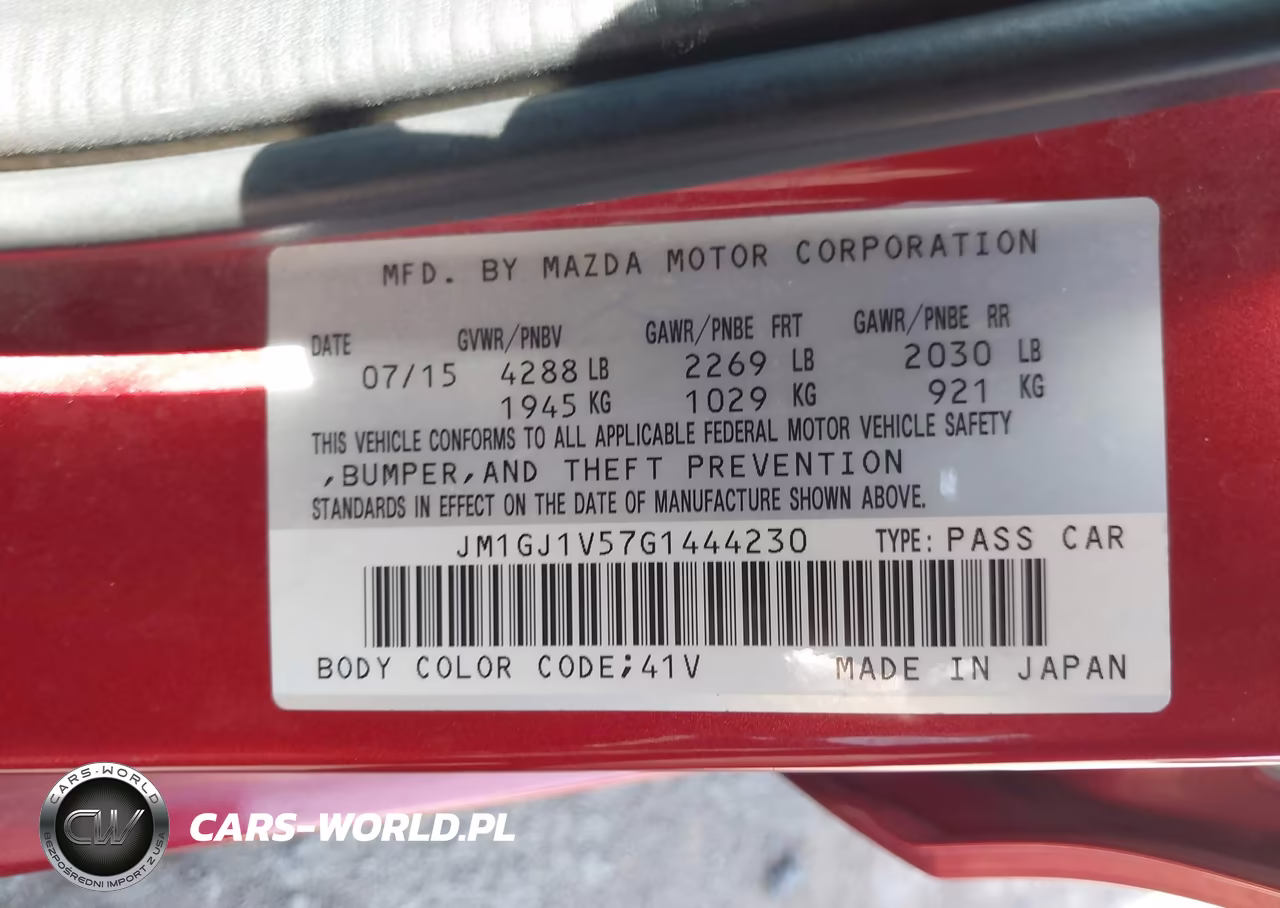 2016 Mazda Mazda6 I Touring VIN:JM1GJ1V57G1444230 - 9