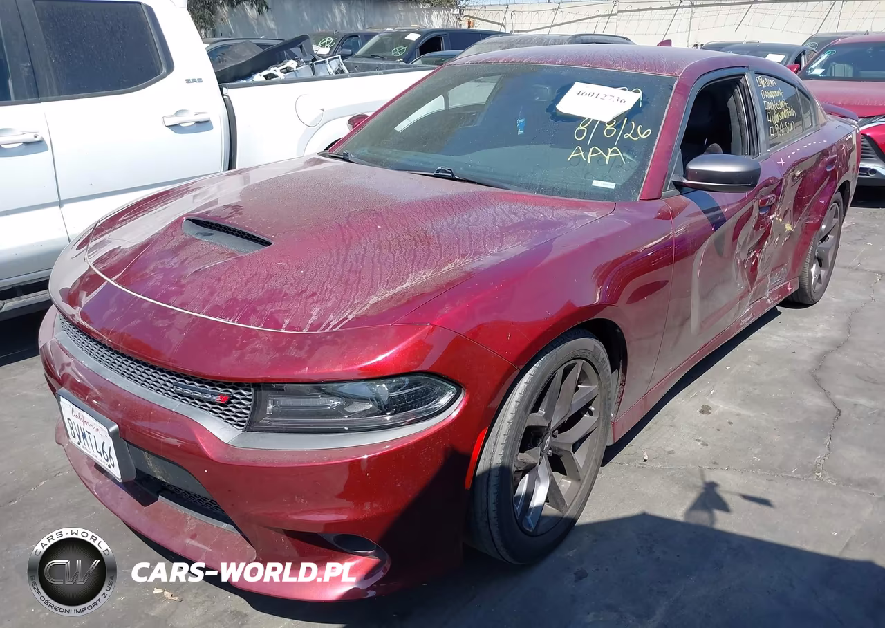 2019 Dodge Charger Gt Rwd VIN:2C3CDXHG8KH526505 - 2