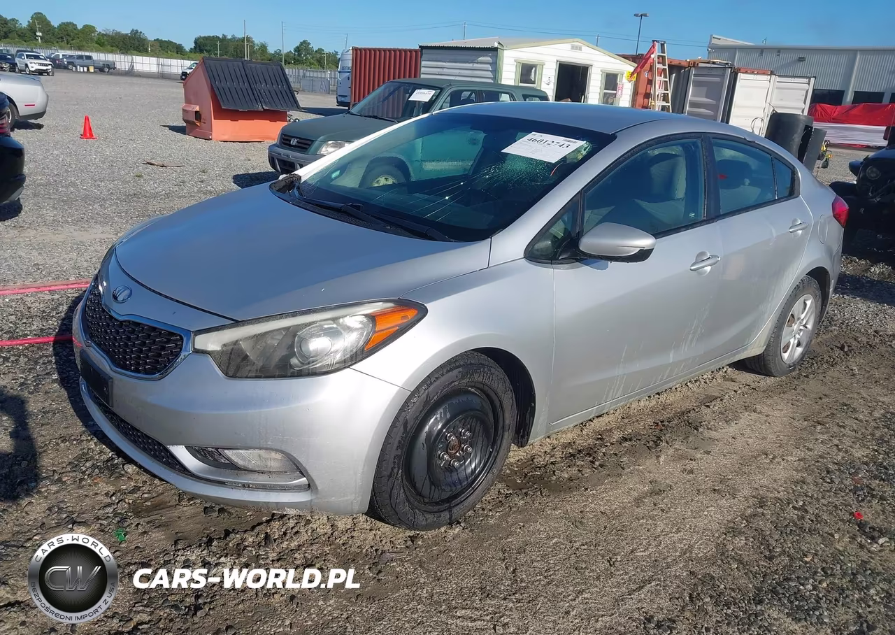 2014 Kia Forte Lx VIN:KNAFK4A65E5056506 - 2