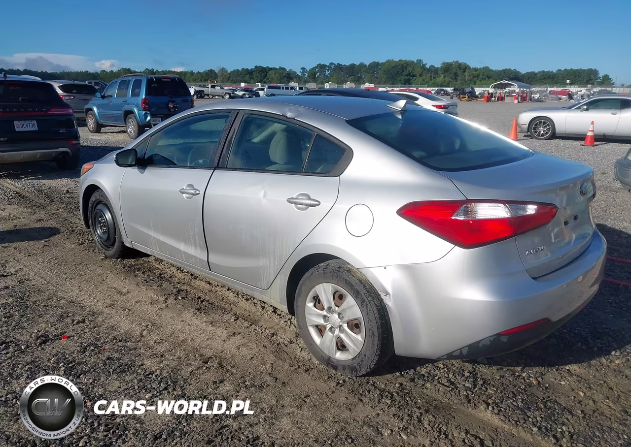 2014 Kia Forte Lx VIN:KNAFK4A65E5056506 - 3