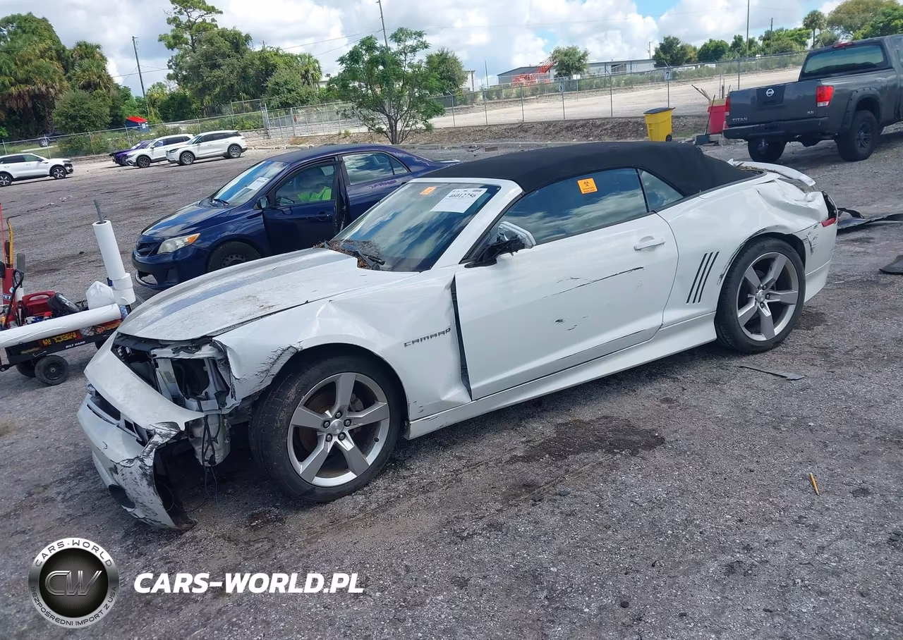2011 Chevrolet Camaro 2Lt VIN:2G1FC3DD5B9205444 - 2