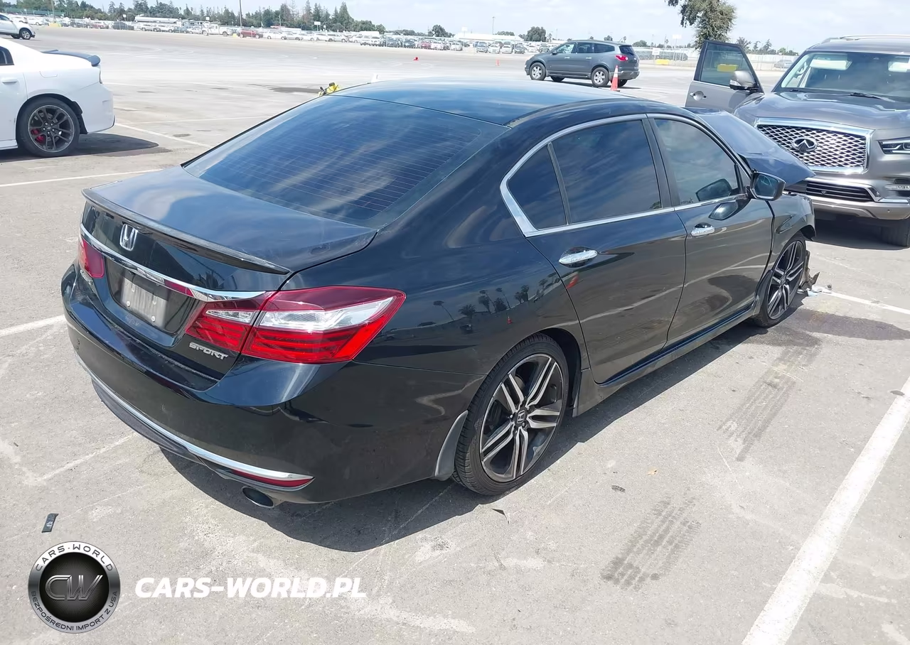 2016 Honda Accord Sport VIN:1HGCR2F51GA129923 - 4