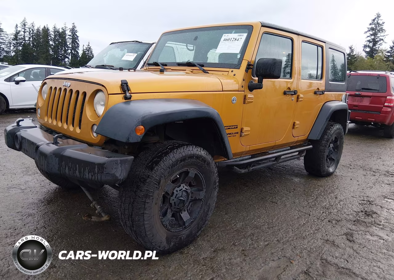 2014 Jeep Wrangler Unlimited Sport VIN:1C4BJWDG2EL321804 - 2