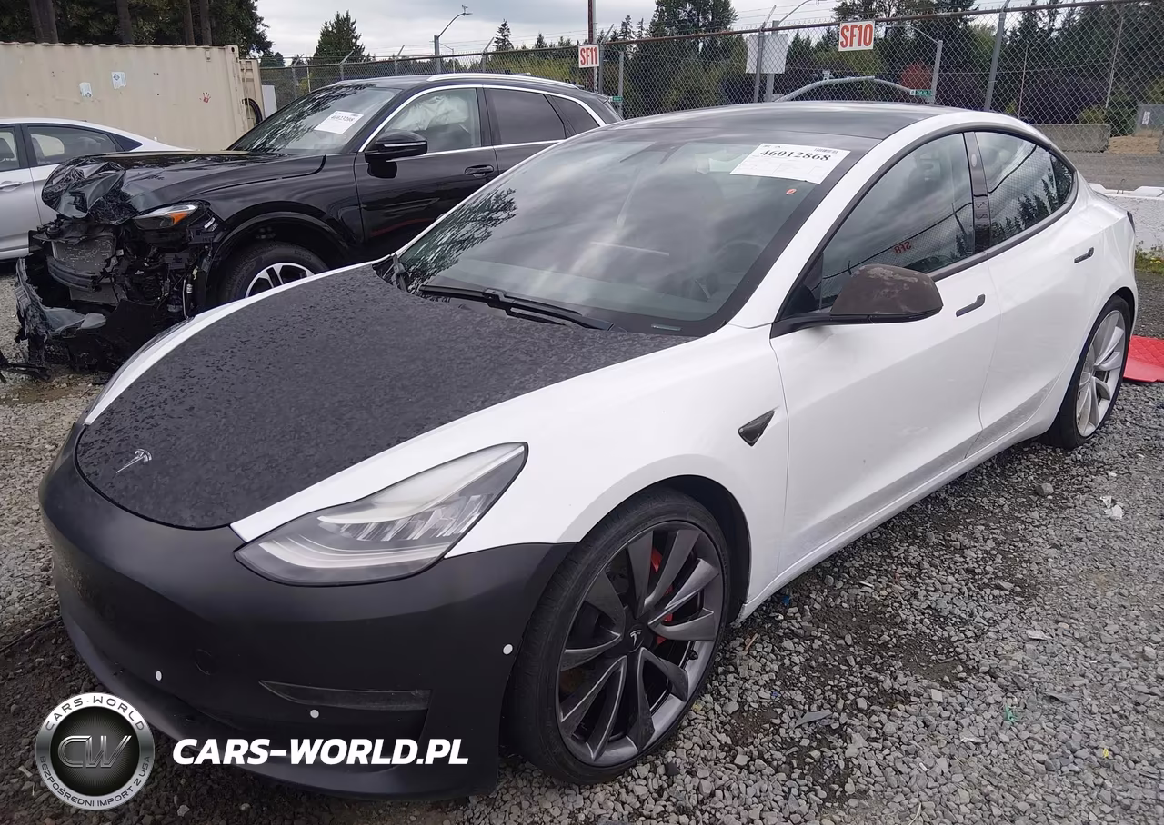 2019 Tesla Model 3 Long Range-Performance VIN:5YJ3E1EB2KF487186 - 2