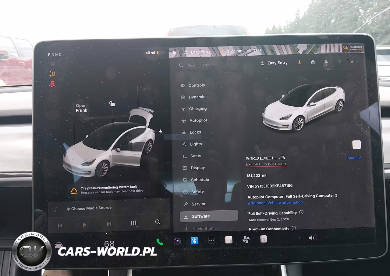 2019 Tesla Model 3 Long Range-Performance VIN:5YJ3E1EB2KF487186 - 7