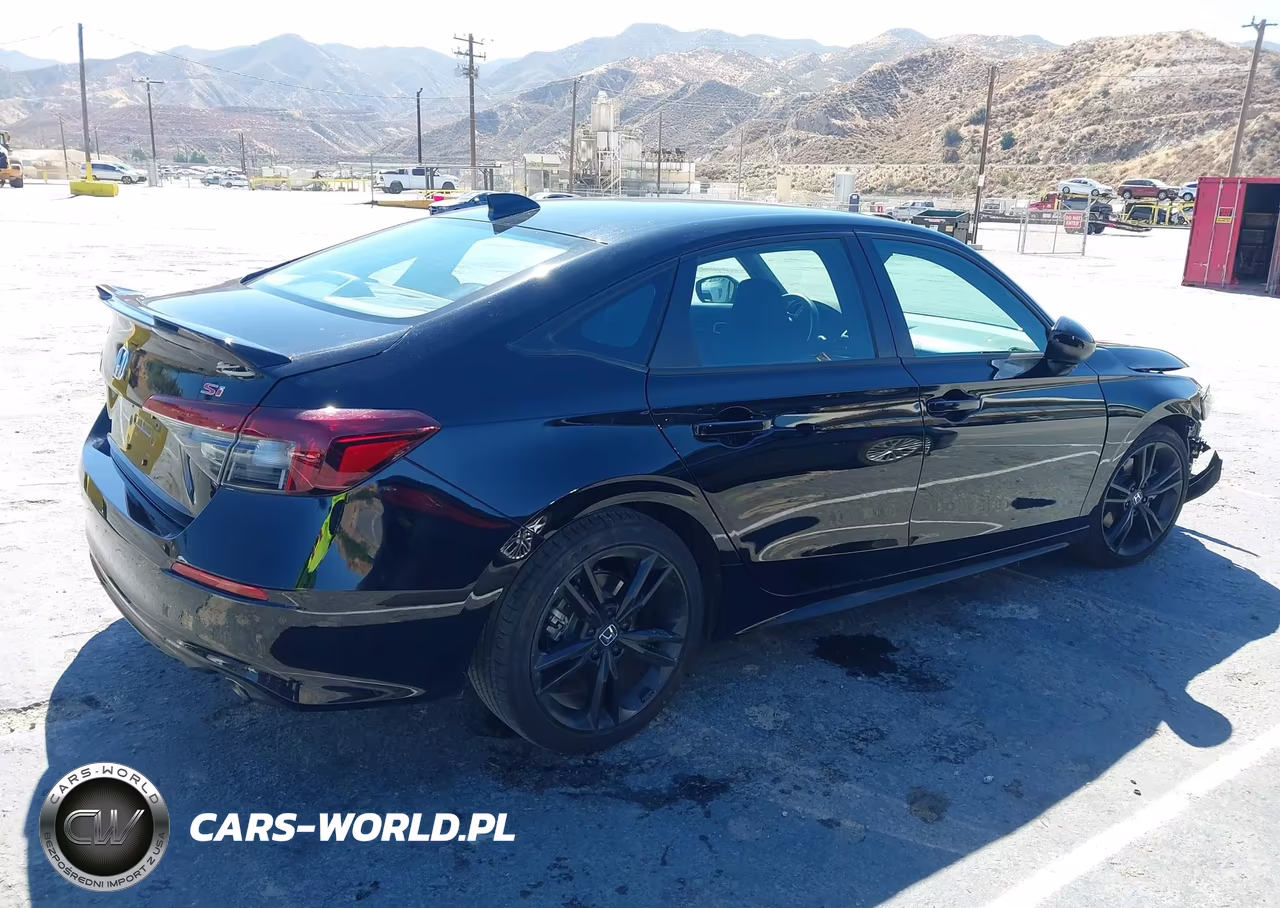 2026 Honda Civic Si Sedan VIN:2HGFE1E56TH477166 - 4