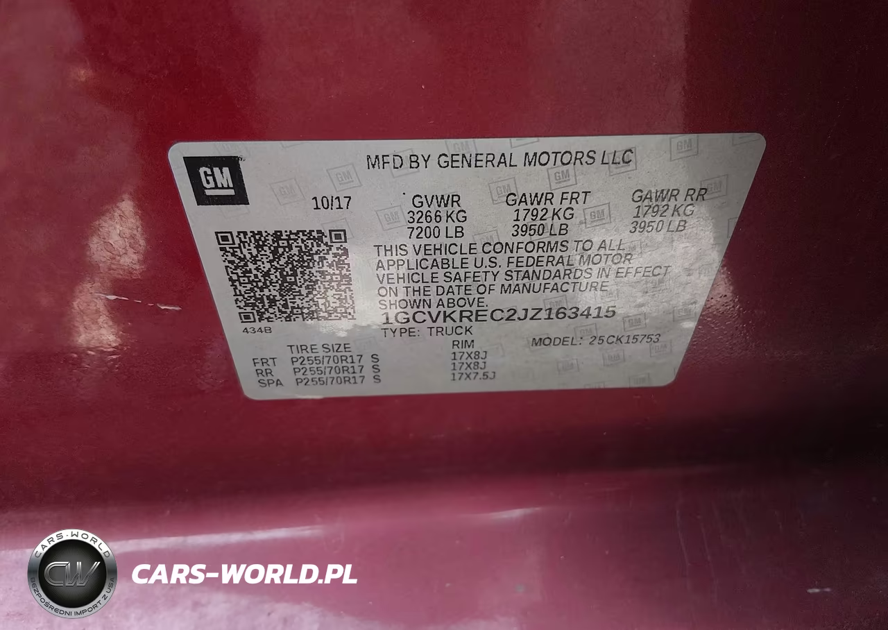 2018 Chevrolet Silverado 1500 1Lt VIN:1GCVKREC2JZ163415 - 9