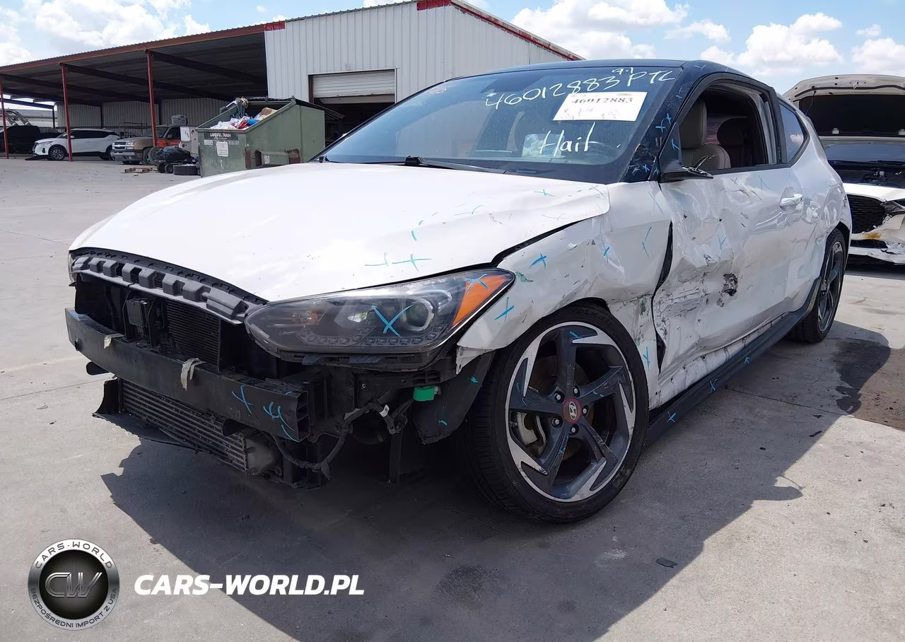 2019 Hyundai Veloster Turbo Ultimate VIN:KMHTH6AB8KU013224 - 2