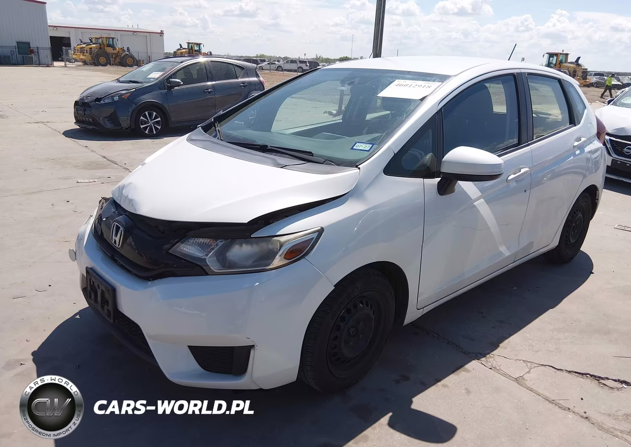 2016 Honda Fit Lx VIN:JHMGK5H58GS015316 - 2