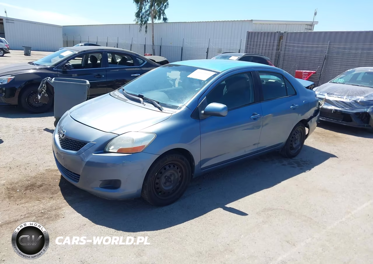 2010 Toyota Yaris VIN:JTDBT4K36A1389186 - 2