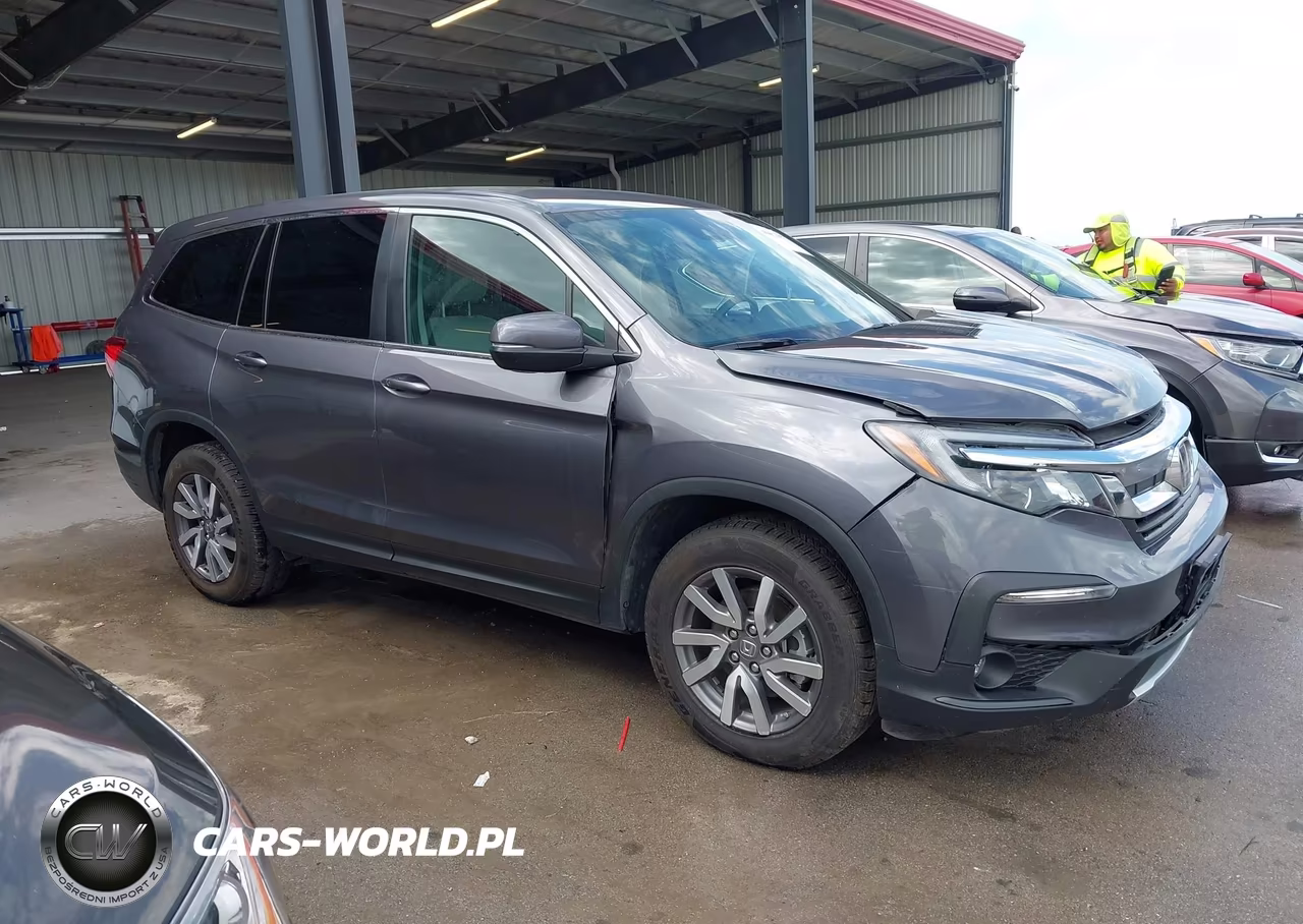 2021 Honda Pilot Awd Ex VIN:5FNYF6H31MB045104 - 14