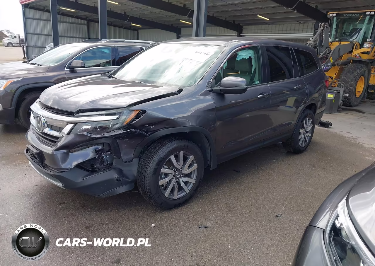 2021 Honda Pilot Awd Ex VIN:5FNYF6H31MB045104 - 2