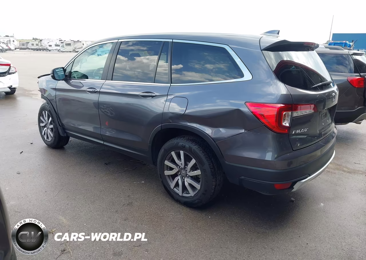 2021 Honda Pilot Awd Ex VIN:5FNYF6H31MB045104 - 3