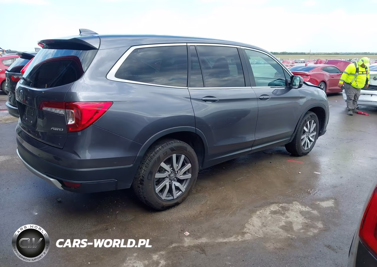 2021 Honda Pilot Awd Ex VIN:5FNYF6H31MB045104 - 4
