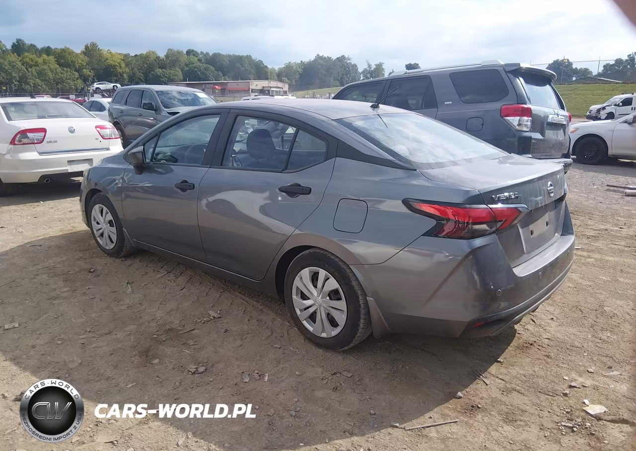 2020 Nissan Versa S Xtronic Cvt VIN:3N1CN8DV5LL825691 - 3