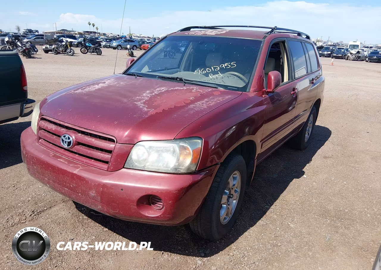 2007 Toyota Highlander V6 VIN:JTEEP21A870206998 - 2