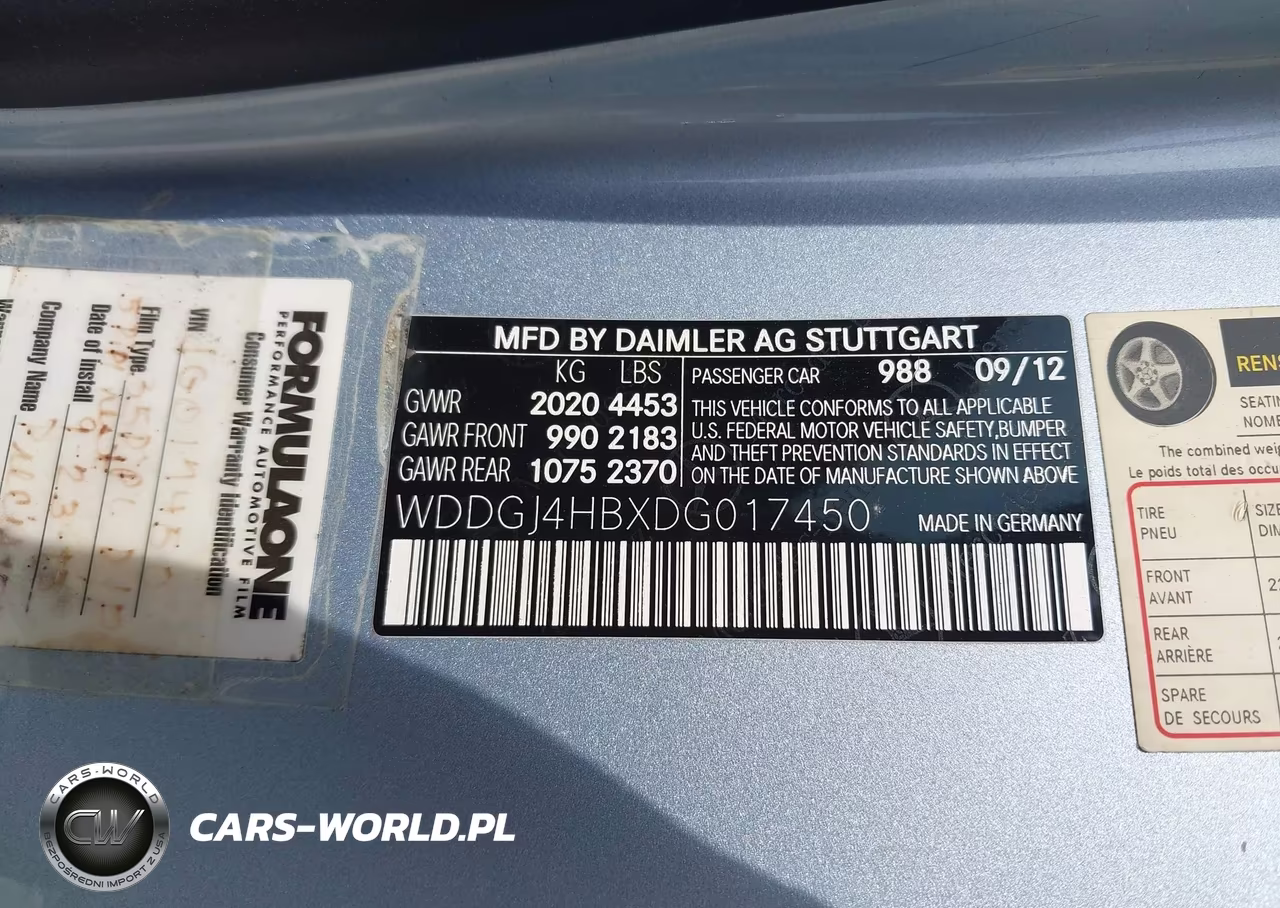 2013 Mercedes-Benz C 250 VIN:WDDGJ4HBXDG017450 - 9
