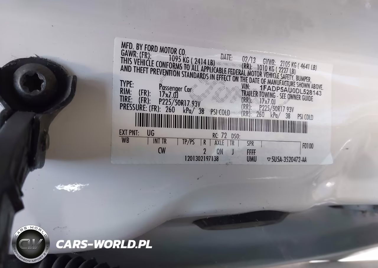 2013 Ford C-Max Se VIN:1FADP5AU0DL528143 - 9