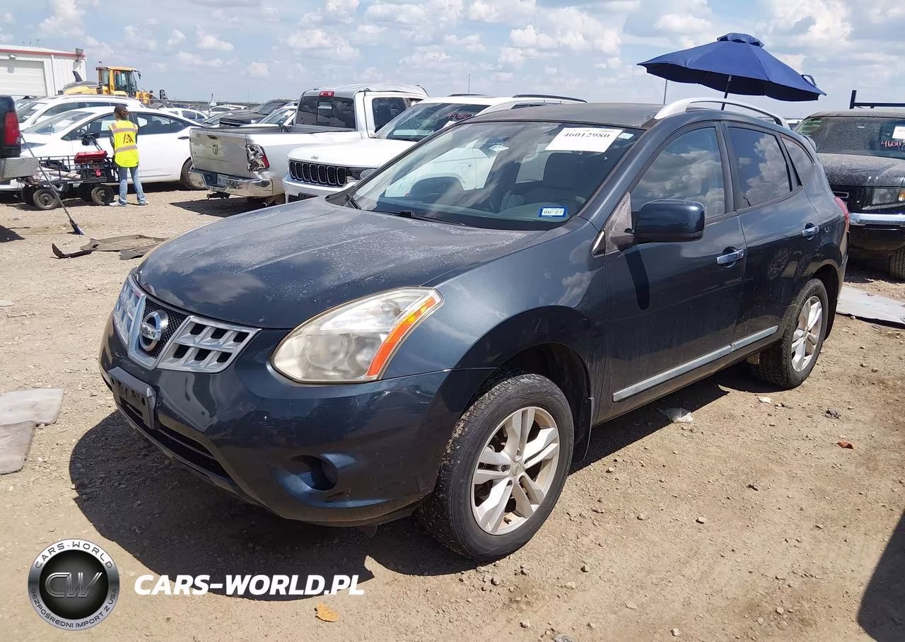 2012 Nissan Rogue Sv VIN:JN8AS5MT6CW295918 - 2