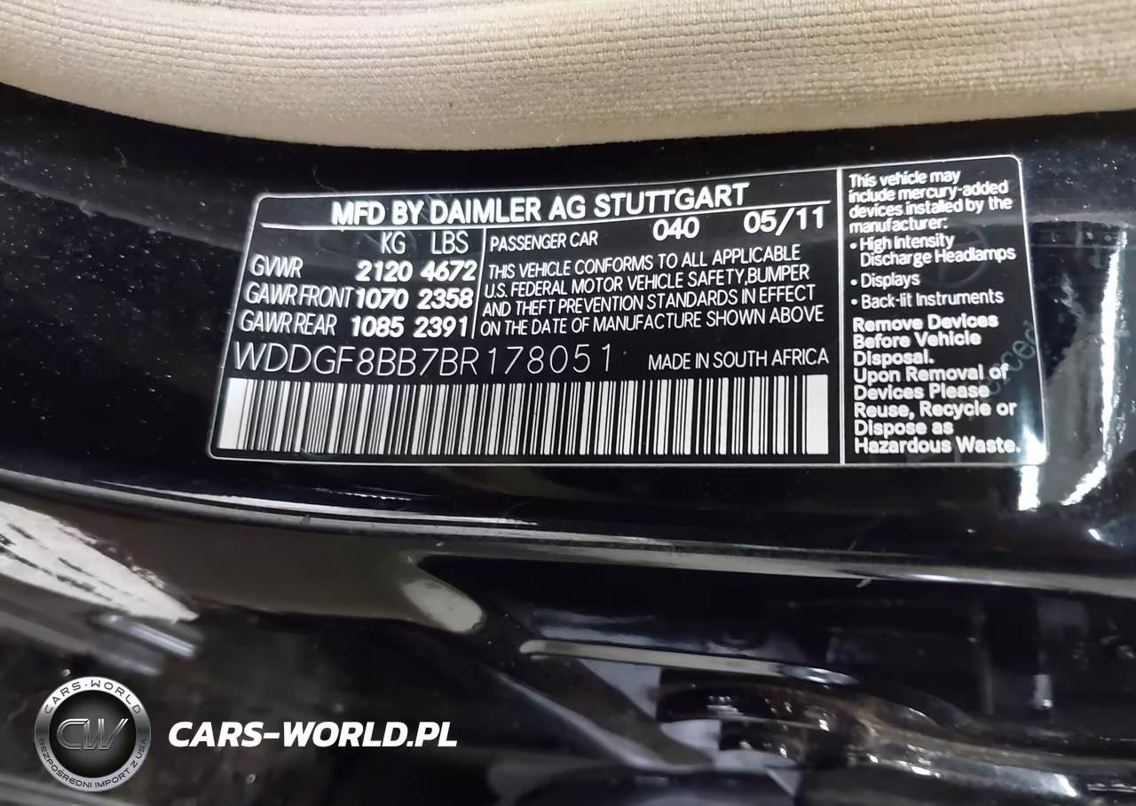2011 Mercedes-Benz C 300 Sport 4Matic VIN:WDDGF8BB7BR178051 - 9