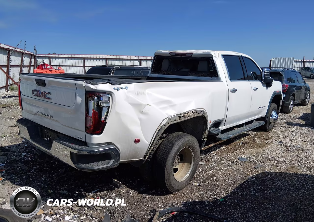 2021 GMC Sierra 3500Hd 4Wd Long Bed Slt VIN:1GT49UEY7MF153636 - 4