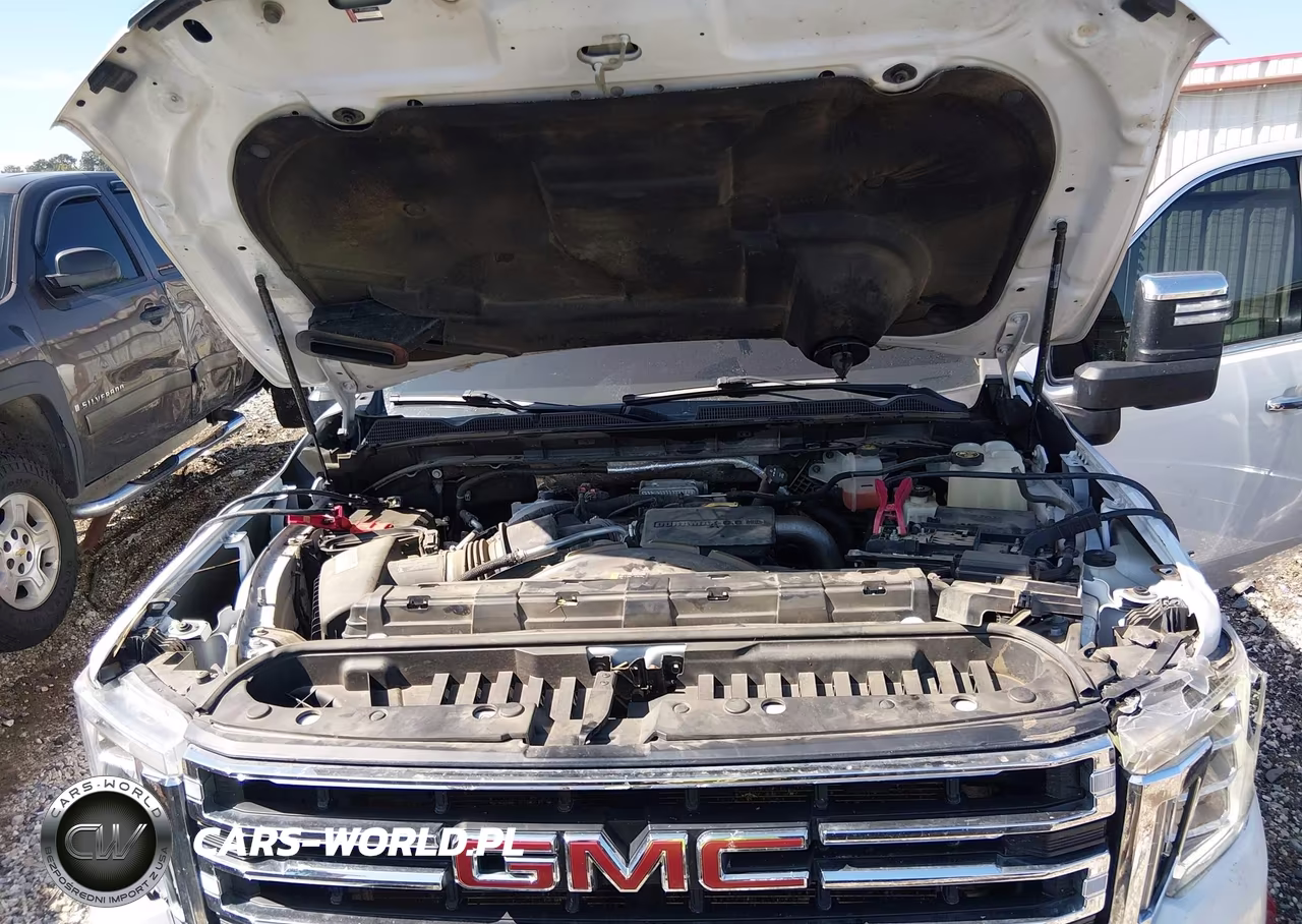2021 GMC Sierra 3500Hd 4Wd Long Bed Slt VIN:1GT49UEY7MF153636 - 9