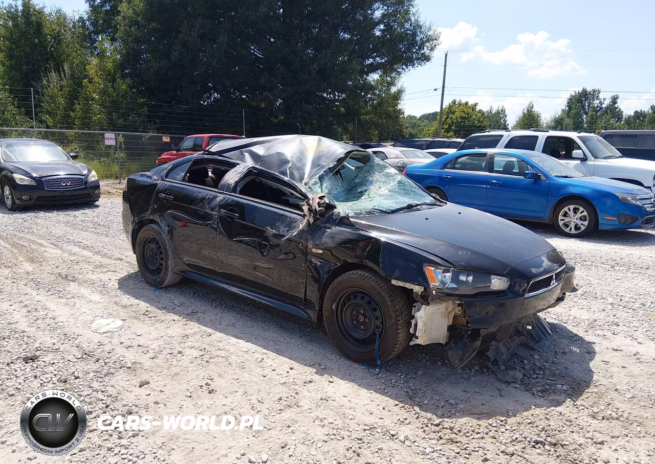 2013 Mitsubishi Lancer Es VIN:JA32U2FU8DU001686 - 1