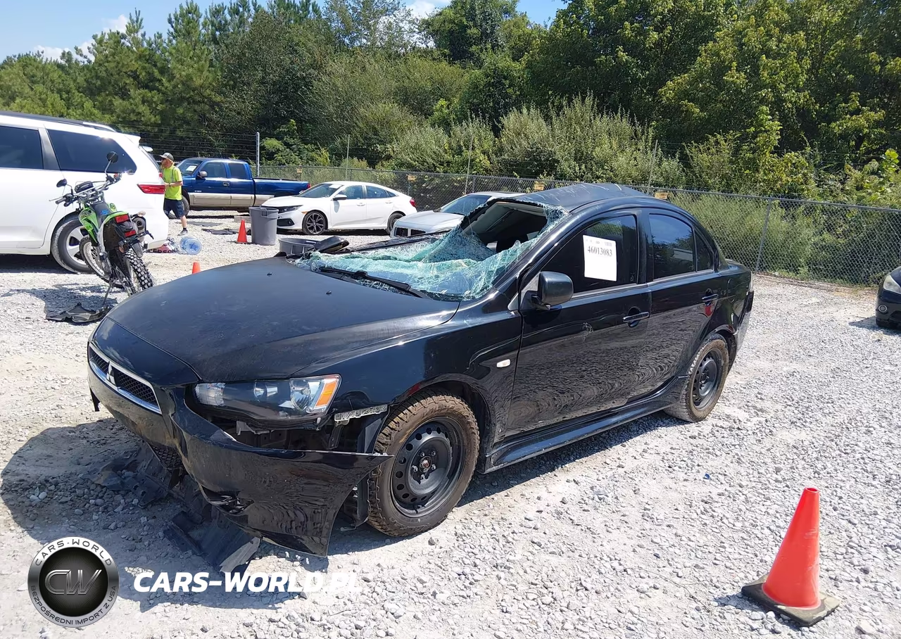 2013 Mitsubishi Lancer Es VIN:JA32U2FU8DU001686 - 2