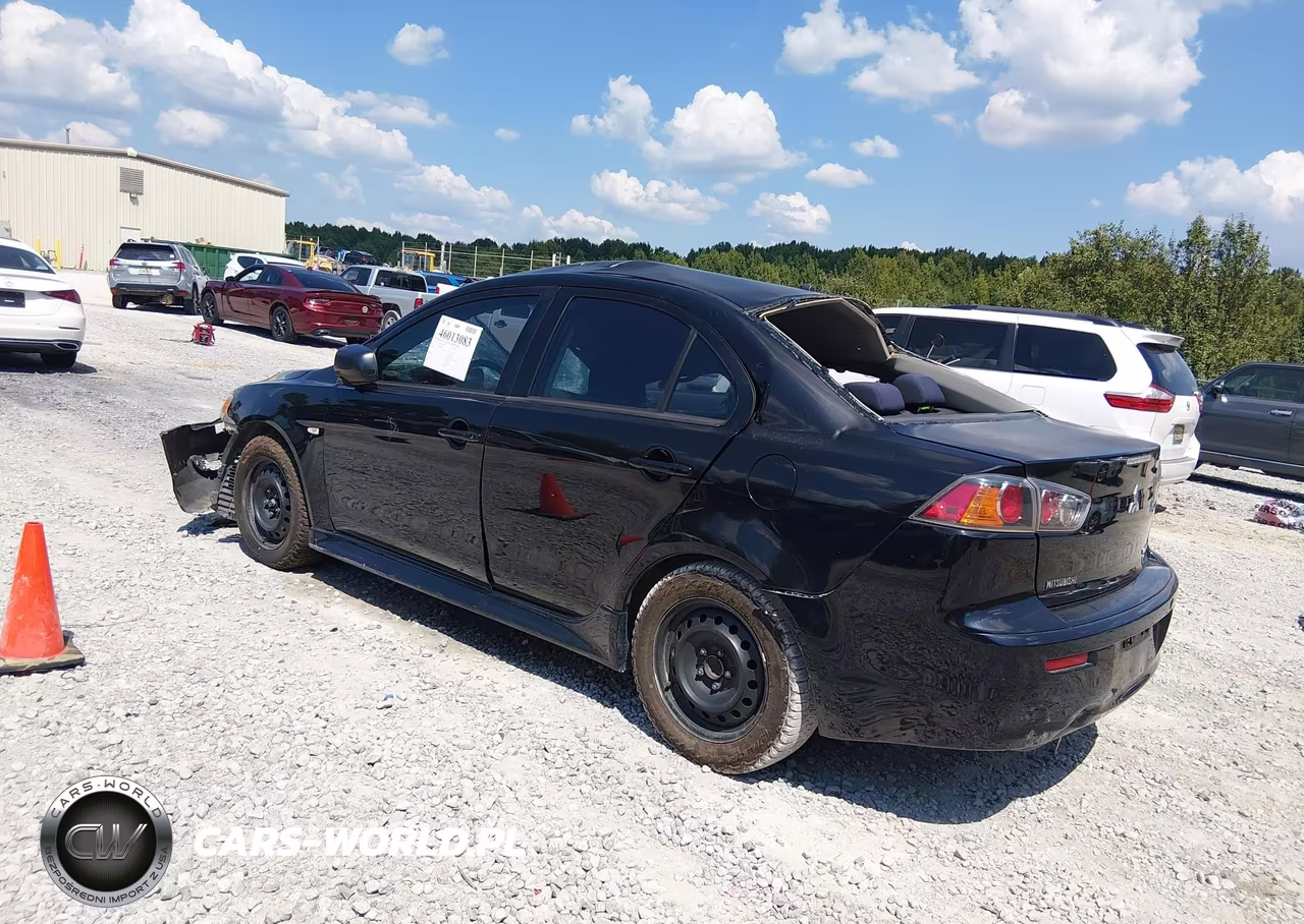 2013 Mitsubishi Lancer Es VIN:JA32U2FU8DU001686 - 3