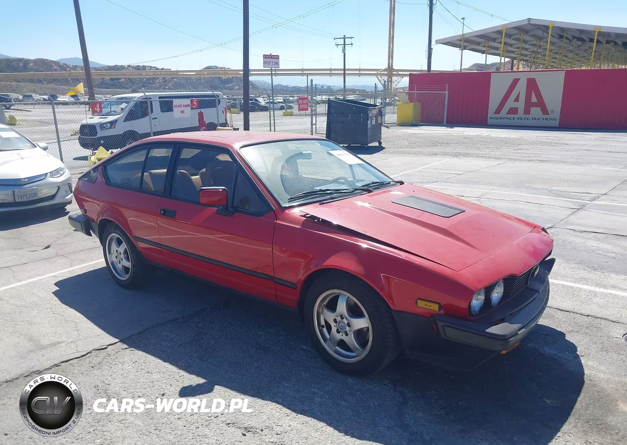 1986 Alfa Romeo Gt V6 2.5 VIN:ZARAA6695G1007868 - 1