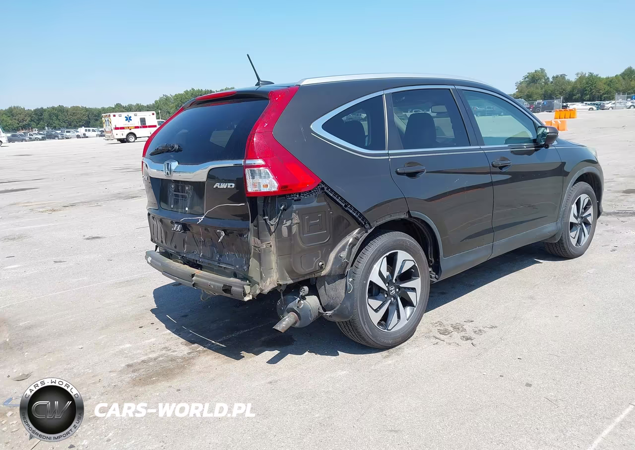 2015 Honda Cr-V Touring VIN:5J6RM4H90FL107766 - 4