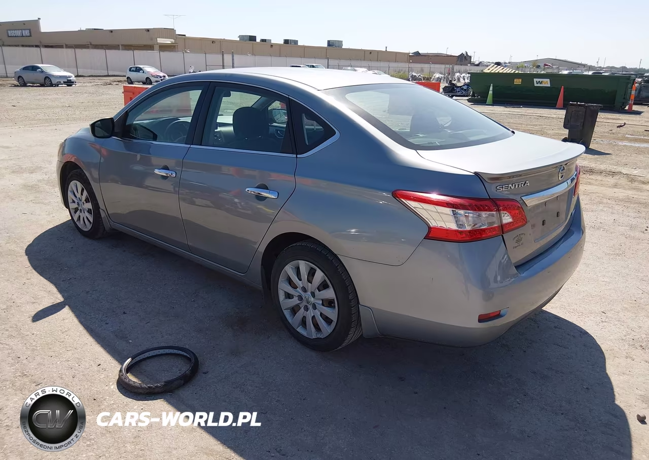 2014 Nissan Sentra Fe+ Sv VIN:3N1AB7AP8EY303529 - 3