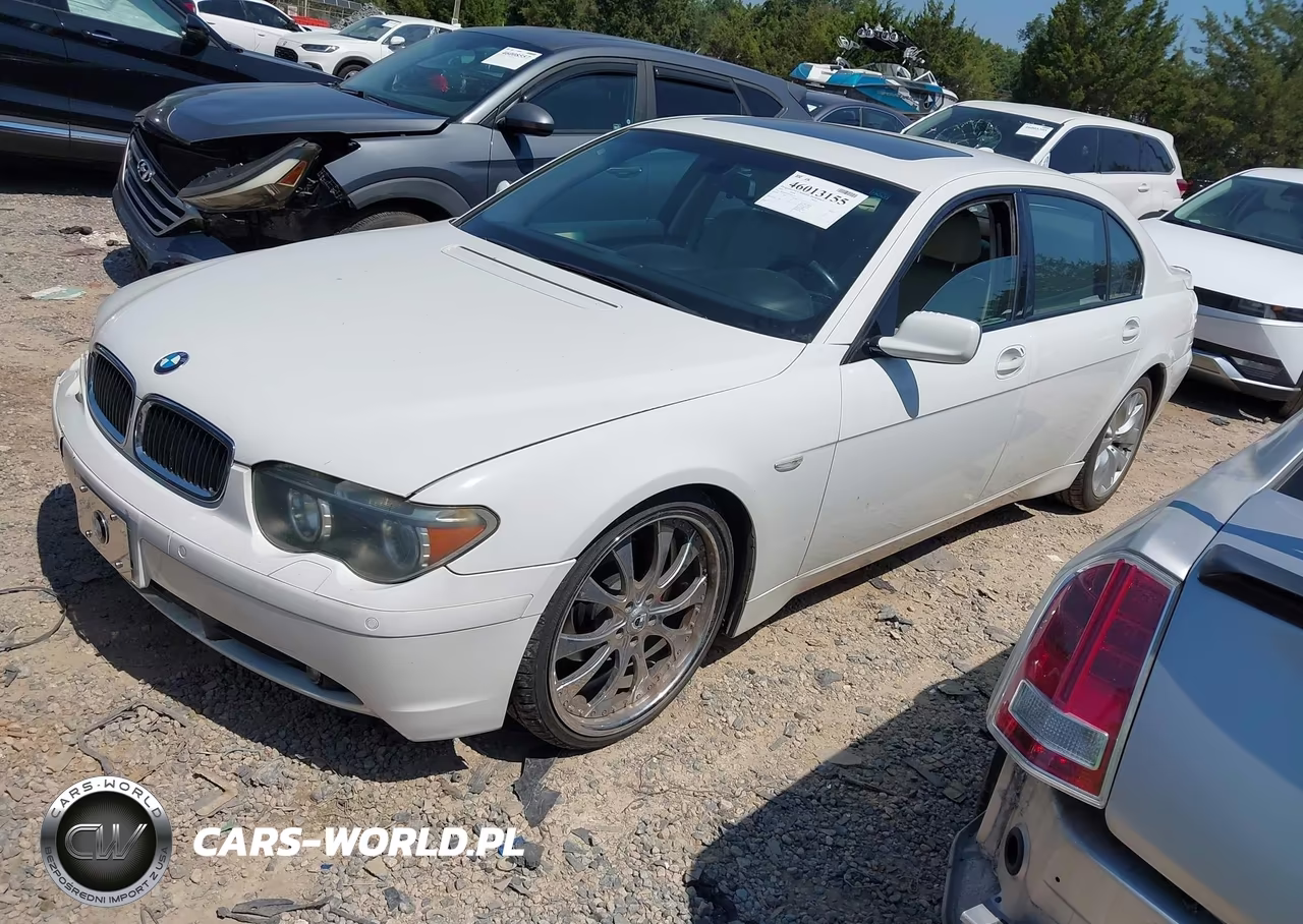 2003 BMW 745Li VIN:WBAGN63403DR17063 - 2